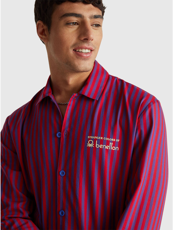 PYJAMA(JACKET+TROUSE Homem image number 4